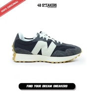 Sepatu Pria NewBalance 327- Black (PigSkin) (MS327KB1) Original