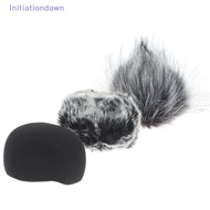 [Initiationdawn] 1Pc Foam Mic Wind Cover Furry Windscreen Muff For ZOOM H5 H6 Recorder Microphone Ne