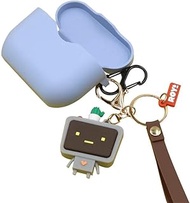 RHNY WF-1000XM3 Headphone Cover Cute Cartoon Creative Camera Bear Pendant Silicone Soft Shell Meng (Color : Pruple)