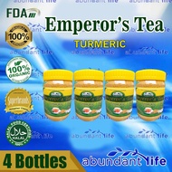 4 Bottle 15 N 1  EMPEROR'S TEA TURMERIC ORIGINAL All Natural 100% Authentic sold by Abundant Life