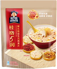 【现货 READY STOCK】桂格混合即食麦片 5黑 5红 5白 小麦胚芽藜麦 奇亚籽谷物 包装 罐装 桶装 | Quaker Multi Grain Five Black Red White Ch