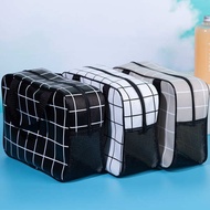 muji travel makeup bag Portable travel storage bag Beg simpanan kalis air luar, sikat gigi perjalana