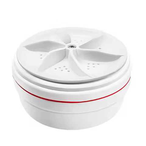 Portable Mini Washing Machine USB Powered Ultrasonic Washing Machine Removes Dirt Turbo Washing Mach