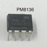 PN8136 IC PN8136 Low Standby-Power Off-Line PWM Converters Internal 650V Avalanche-Rugged MOSFET DIP-7 อะไหล่วงจรอิเล็กทรอนิกส์ อะไหล่อุปกรณ์ ใช้กับกล้องวงจรปิด.