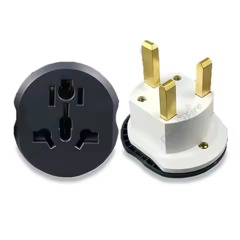 UK Plug Adapter Travel Adapter EU to UK Travel Adaptor Universal Swiss Brazil AU US To UK Electrical