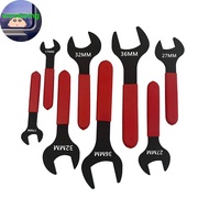 Warmwing 7mm-31mm Metric Single Open End Wrench Offset Angle U-Shaped Spanner Flat Head ening For Au