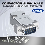 9 Pin Male Connector Digital Scale Connector