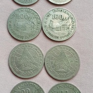 Uang Kuno Asli 100 Rupiah Gambar Wayang