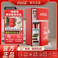 可口可乐小冰箱家用小型迷你冰柜宿舍租房饮料冷冻冷藏节能展示柜Coca Cola Mini Refrigerator for Home Use20240830