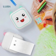 UB.z Portable Thermal Printer Travel-friendly Thermal Printer Portable Bluetooth Pocket Printer for Android and Computer Cute Cartoon Design Thermal Printer for Text Logo Qr