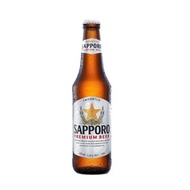 SAPPORO BOTTLE BEER (330ML) SAPPORO 樽裝啤酒