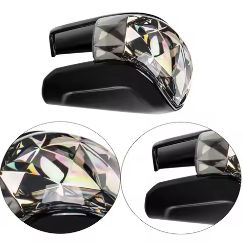 Car Crystal Gear Handle Shift Lever Knob Handle Cover For Honda CR-V HR-V 2023-2025 Civic 2022-2025 