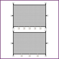 Cat Gate for Doorway Pet Cat Gate Indoor Stairway Foldable Safety Barrier Mesh Fence Childproofing f