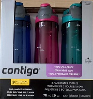 กระบอกน้ำ Contigo water bottle กระบอกน้ำพกพา กระบอกน้ำสูญญากาศ กระติกน้ำ BPA Free 710ml.ของแท้จากUSA