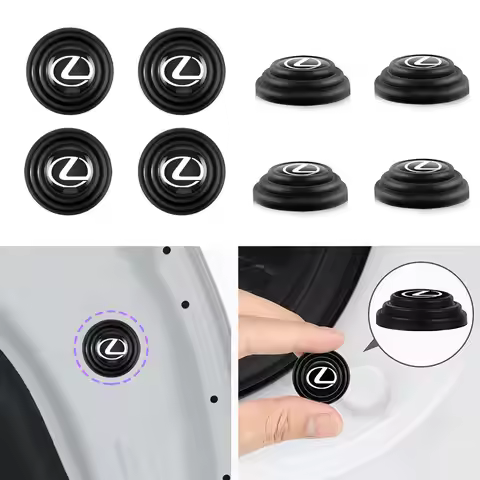 5/10/20Pcs Car Door Shock Absorber Silicone Pads Anti Shock Mat Sticker For Lexus LS LC IS350 ES300h