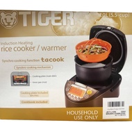 Tiger clay pot coat IH Induction Heating rice cooker JKTL10WXT 1.0L or JKTL18WXT 1.8L 220V overseas voltage Made in Japan Shipping from Japan