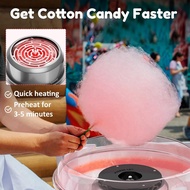 GO Auto-Cotton Candy MachineMini Cotton Candy Maker Machine for Kids with Sugar Scoop Easy & Safe to