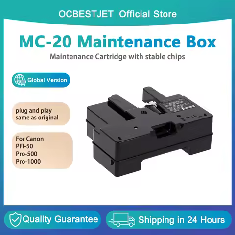 MC20 Maintenance Cartridge for Canon MC-20 MC 20 Maintenance Box with Stable Chip for Canon PRO-1000