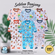 Moms Gift Rainy LONG Set ( 0-4 years) Children's Pajama Set - BWR