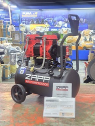 ปั้มลมออยฟรี Oil Free  ขนาดถัง 30ลิตร (1260วัตต์)  50ลิตร (2520วัตต์) ยี่ห้อ ZAPP รุ่น ZP-OF