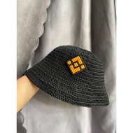Handmade Binance logo bucket hat