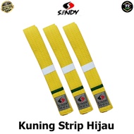 Sendy Sabuk Warna Taekwondo Pemula Basic Anak Remaja Dewasa Warna Putih Kuning Hijau Biru Merah Stri