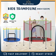 55 Inch Kids Trampoline Jumper Indoor Outdoor Children Bouncer Jumping Bed Trampolin Kanak Kanak