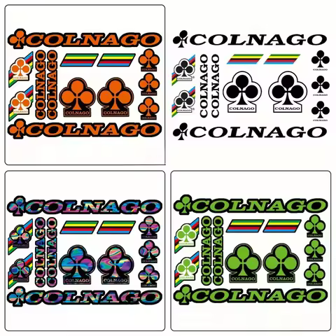 13 stickers a set COLNAGO sticker set, helmet spoke decoration COLNAGO sticker, Italian plum blossom