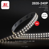 SL LIGHTING | Strip Light (COB&SMD)- ไฟเส้นแอลอีดี สวย สว่าง สมูท ยาว 5 เมตร 10 เมตร(DOUBLE LINE) แล