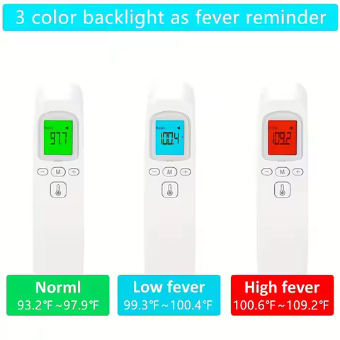 Infrared Thermometer Digital Non Contact Forhead Gun Laser Home Handheld Ir Temp Pyrometer Backlight