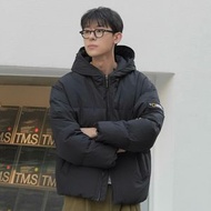 男女同款HERON連帽羽絨外套
