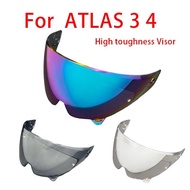 ATLAS Helmet Windshield for RUROC ATLAS 3 4 Uv Protection High Toughness Strength Dustproof Windproo