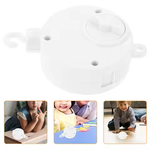 Battery Operated Musical Baby Crib Mobile Portable Nursery Decoration Rotating Bed Bell Lullaby Soot