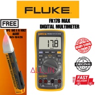 FLUKE 17B MAX Digital Multimeter / FLUKE 17B+ Capacitance 600V Cat III Digital Multimeter