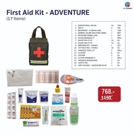 HIGRIMM FIRST AID KIT - ADVENTURE (17 Items)(Olive)