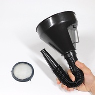 Fuel Funnel with Filter Screen and Oil Gasoline Engine Oil Gasoline Detergent Additive Gearbox Multi
