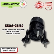 MESIN ENGINE MOUNTING FRONT ENGINE MOUNTING FR TOYOTA ALPHARD ANH10 12361-28180 (3 MONTHS WARRANTY)