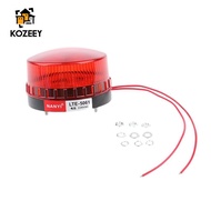 KOZEEY Warning Strobe Beacon Alarm Light Signal Tower Lamp Water Proof AC220V LED