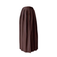 JUNIOR HIGH SCHOOL UNIFORM LONG SCOUT SKIRT PLAIN DRILL MATERIAL GIRLS' CLOTHING