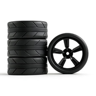 5H6A/B-6087 Rubber Tires 65MM & Wheel sets For 1:10 HSP HPI Wltoys SAKURA D3