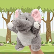 Boneka Gajah Plush Cuteoy, Mainan Haiwan Berisi Dakwat, Mulut Boleh Digerakkan, Kreatif untuk Bermai