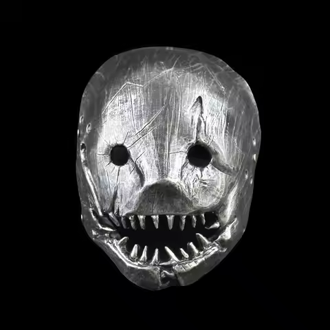 Dead by Daylight The Trapper Resin Mask Haunted House Movie Themed Party Halloween Horror Masks Cosp