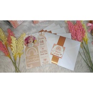 Invitation for Christening/Baptism (Girl)