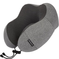 美國 TRAVELON | U型護頸記憶枕(灰) | 午睡枕 飛機枕