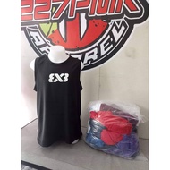 3x3 Basketball Jersey Sando Tank Top Jersey Adult Size Comfortable