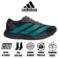 ADIZERO EVO SL BLACK RUNNING SHOES ORIGINAL AUTHENTIC TEALPURE