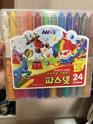 AMOS 24色高級蠟筆