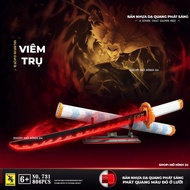 [TỈ LỆ 1:1] MÔ HÌNH Đồ chơi lắp ráp kiểu lego kiếm nichirin sword anime kimetsu no yaiba và onepiece