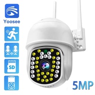 zaih8 Yoosee 1080P 3MP 5MP WiFi PTZ Camera Outdoor Waterproof Wireless CCTV Security Camera Humanoid Automatic Tracking Night Vision IP Security Cameras