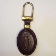 Cartier精典皮革鑰匙圈